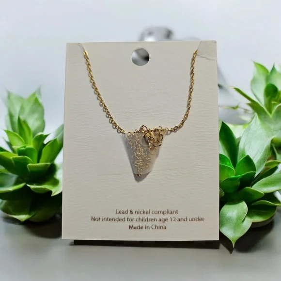 P - 18K STAINLESS STEEL TARNISH FREE INITIAL NECKLACE - Picture 2 of 2